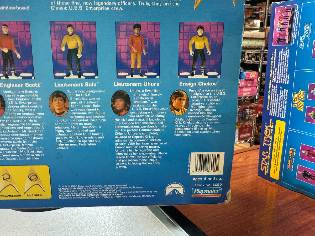 Classic Bridge Collectors Set (Vintage Star Trek, Playmates) NEW product image 3, provided for visual reference and product