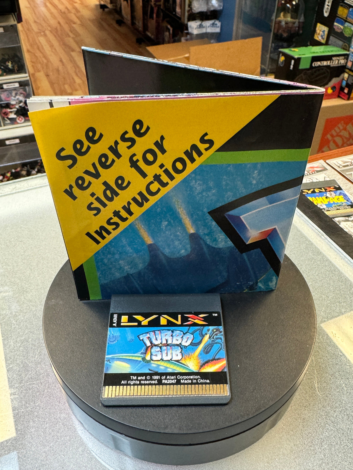 Turbo Sub with Poster (Atari LYNX, Vintage Games) product image 5, provided for visual reference and product detail review