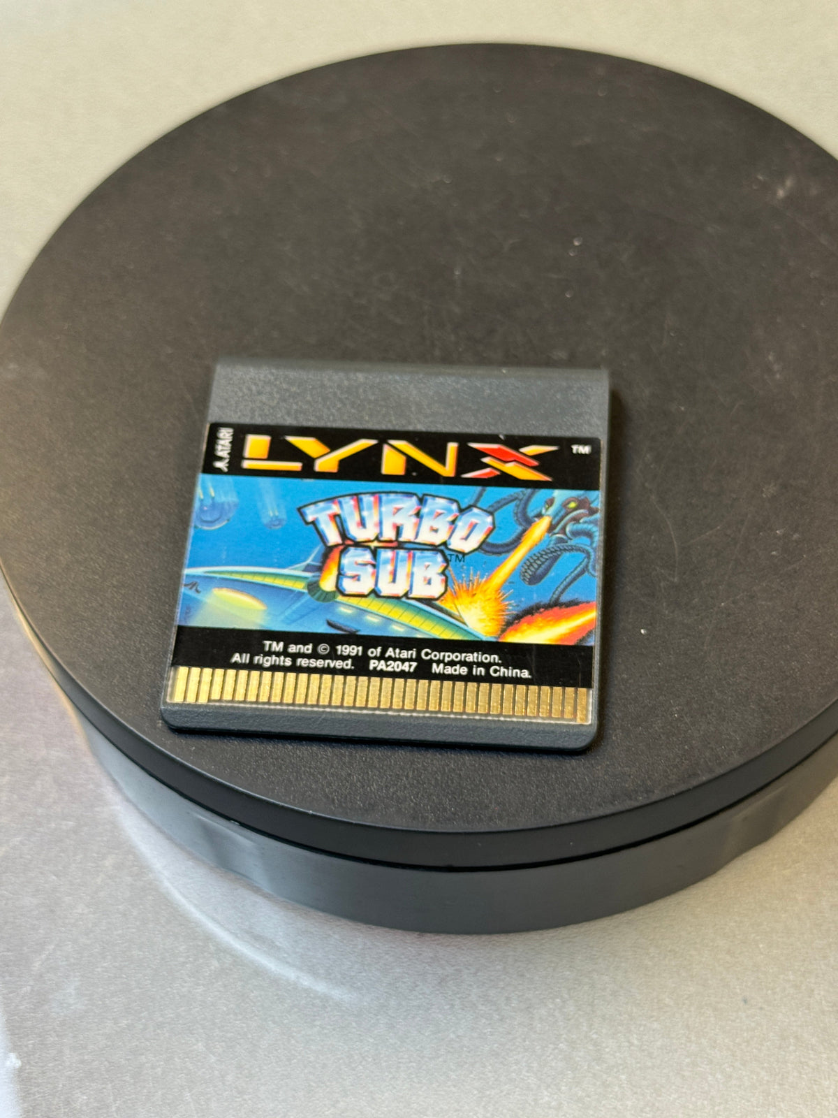 Turbo Sub with Poster (Atari LYNX, Vintage Games) product image 3, provided for visual reference and product detail review