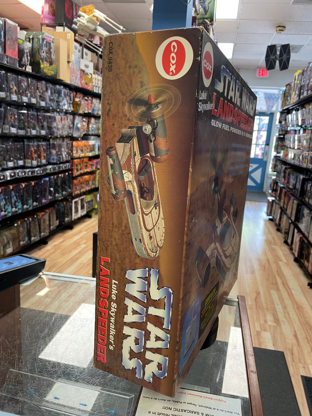 Landspeeder RC Vehicle (Vintage Star Wars, Cox) SEALED product image 8, provided for visual reference and product detail