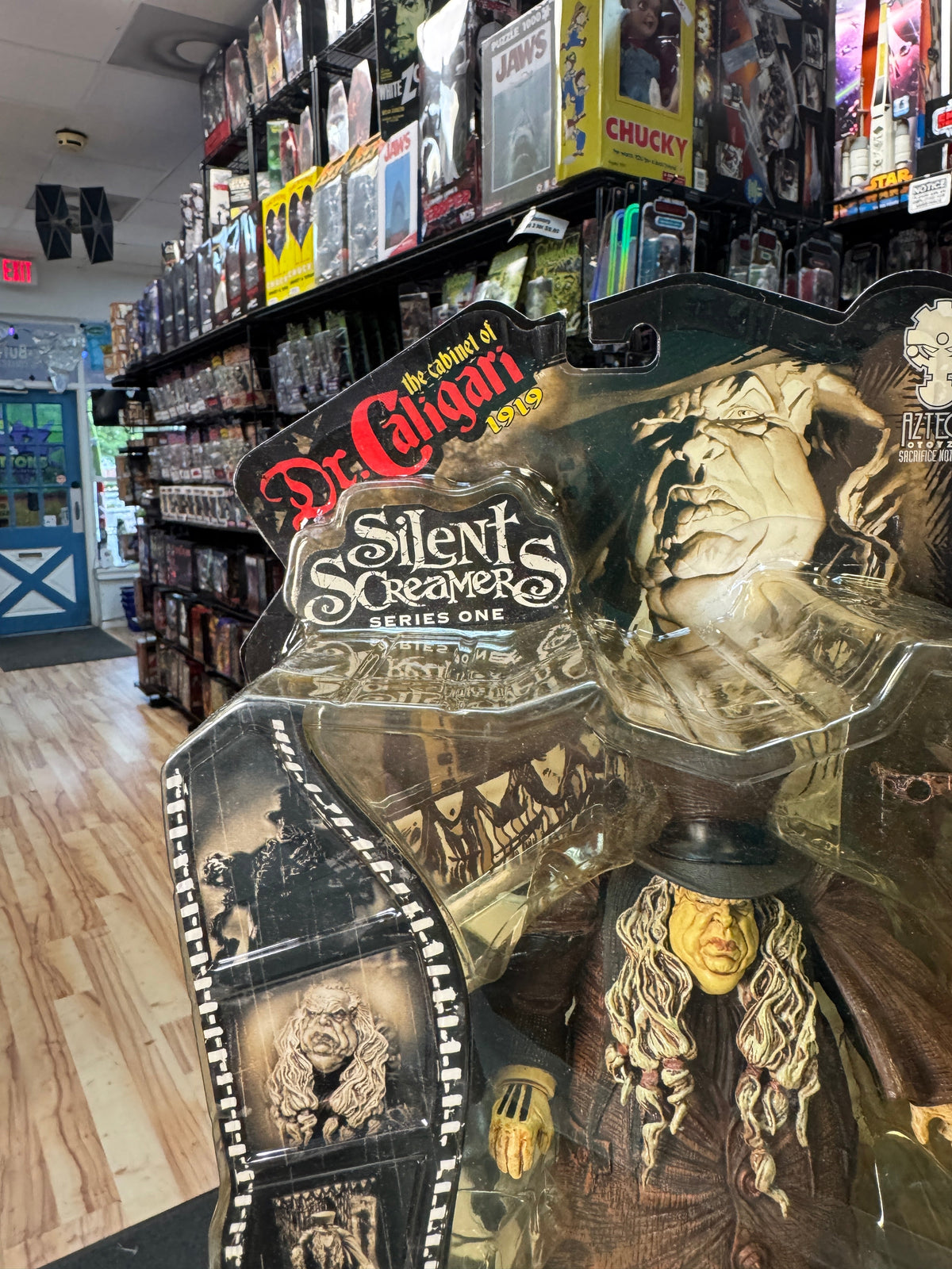 Cabinet of Dr Caligary (Silent Screamers, Aztech Toyz) SEALED product image 13, provided for visual reference and product