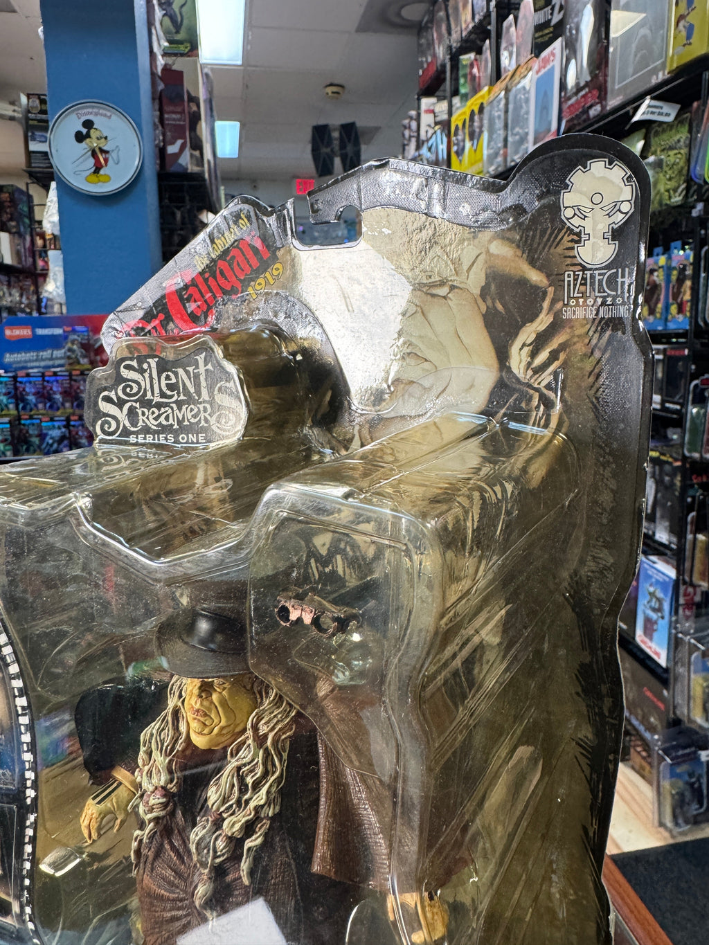 Cabinet of Dr Caligary (Silent Screamers, Aztech Toyz) SEALED product image 8, provided for visual reference and product