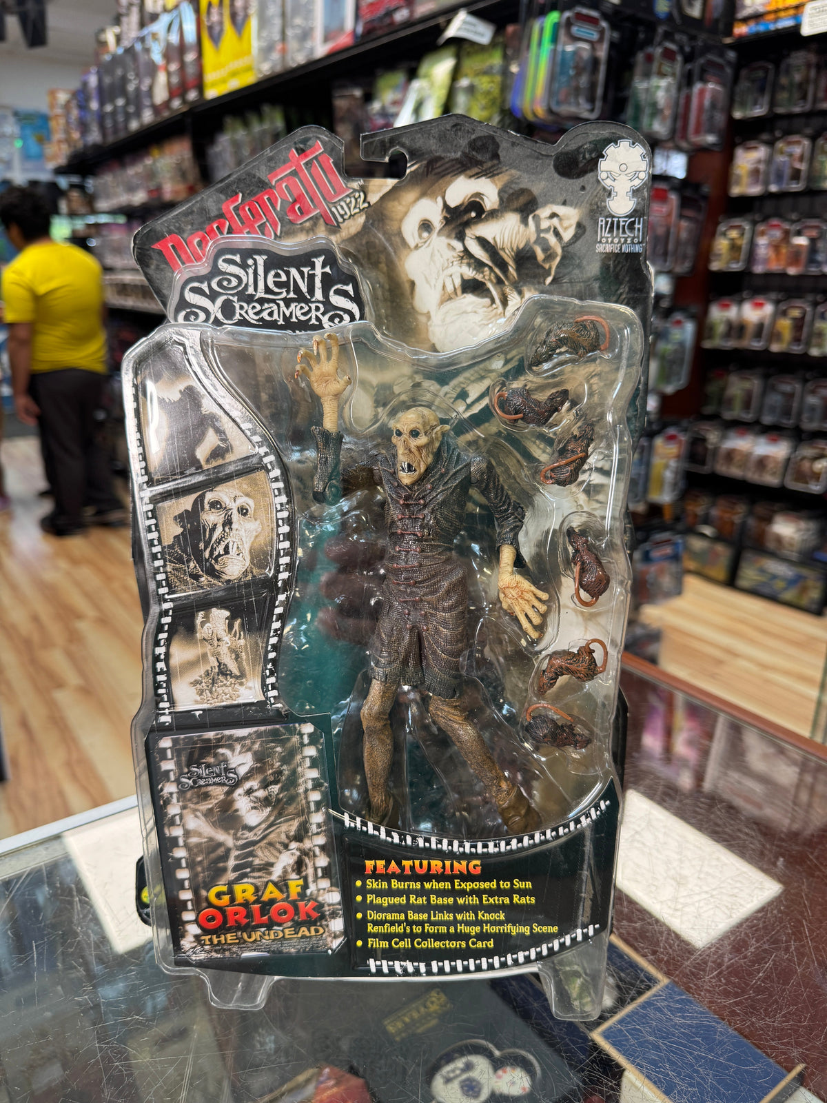 Graf Orlok (Silent Screamers, Aztech Toyz) SEALED product image 1, provided for visual reference and product detail review