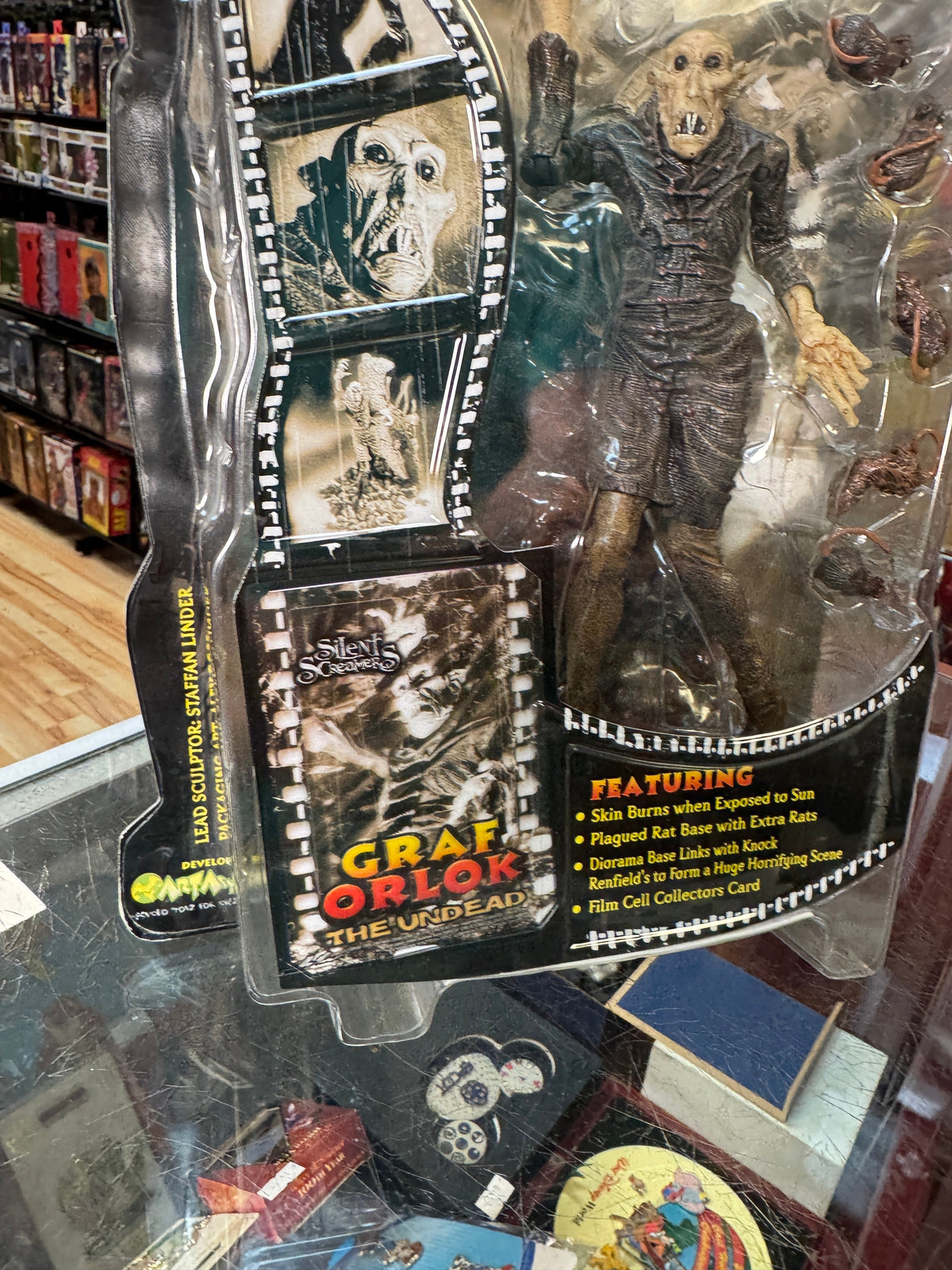 Graf Orlok (Silent Screamers, Aztech Toyz) SEALED product image 9, provided for visual reference and product detail review
