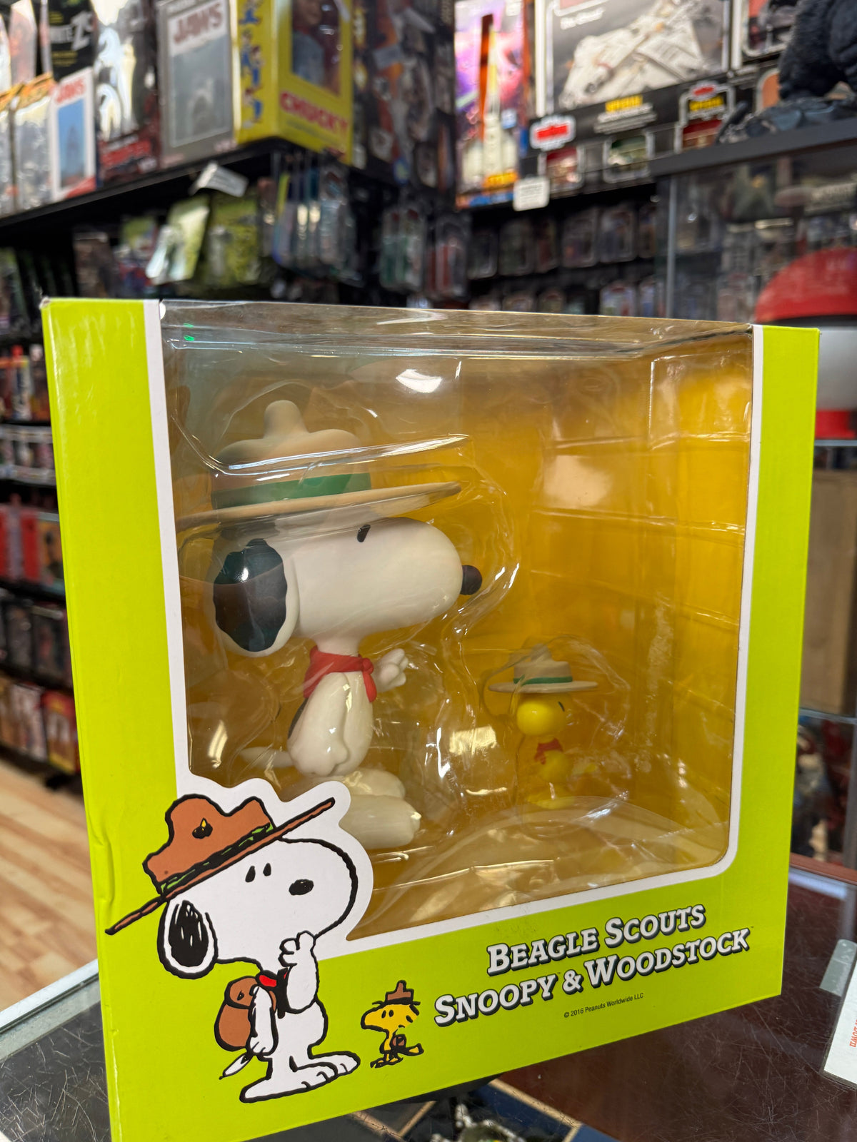 Beagle Scouts Snoopy & Woodstock (Charlie Brown Peanuts, Medicom) SEALED product image 6, provided for visual reference and