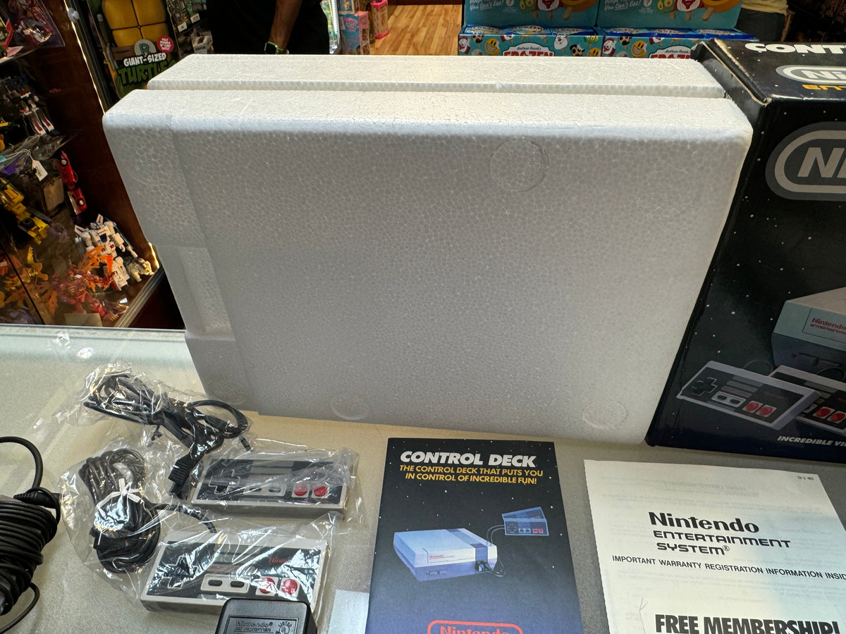 NES Control Deck Complete with Box & Inserts (Nintendo) ** Blinking Light Win Mod ** product image 3, provided for visual