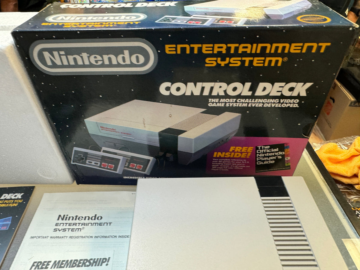 NES Control Deck Complete with Box & Inserts (Nintendo) ** Blinking Light Win Mod ** product image 4, provided for visual
