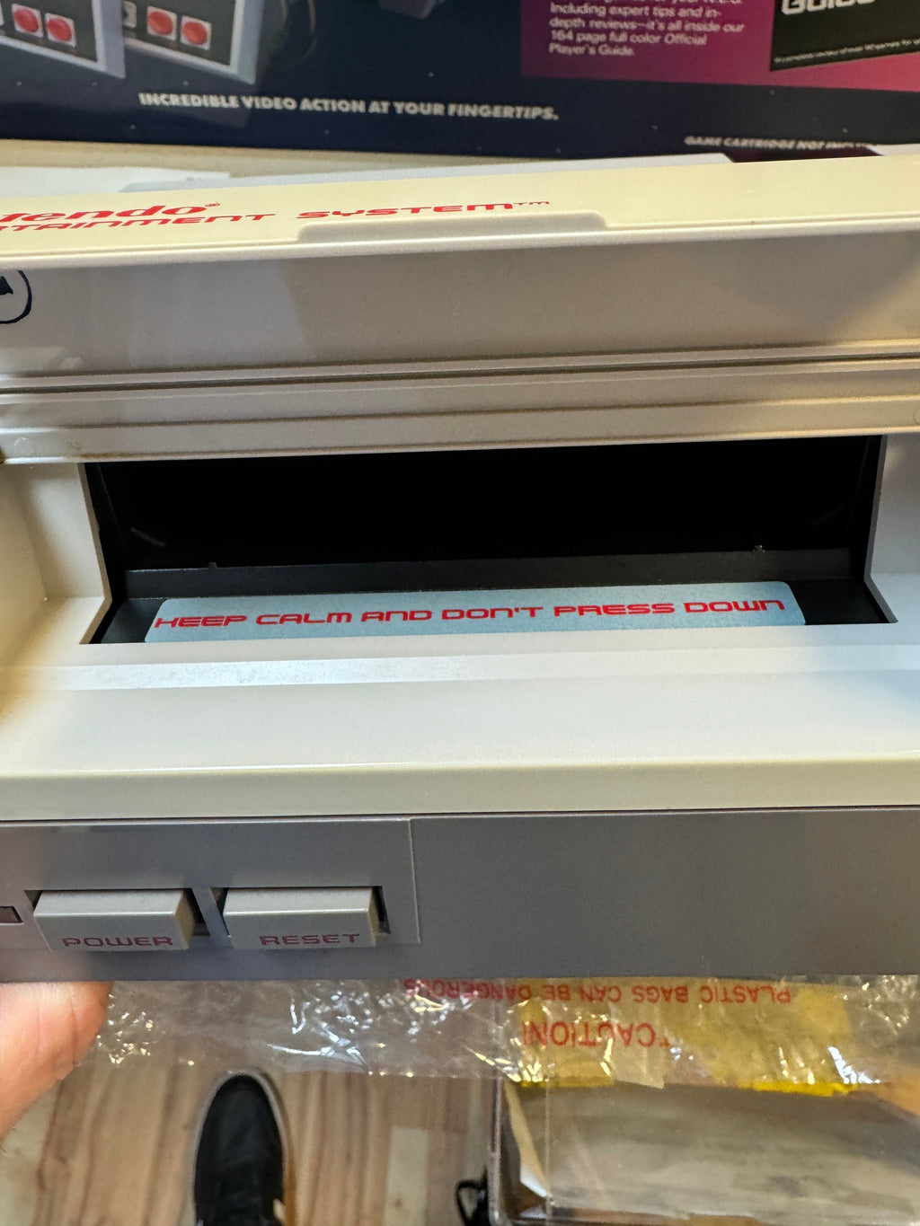 NES Control Deck Complete with Box & Inserts (Nintendo) ** Blinking Light Win Mod ** product image 8, provided for visual