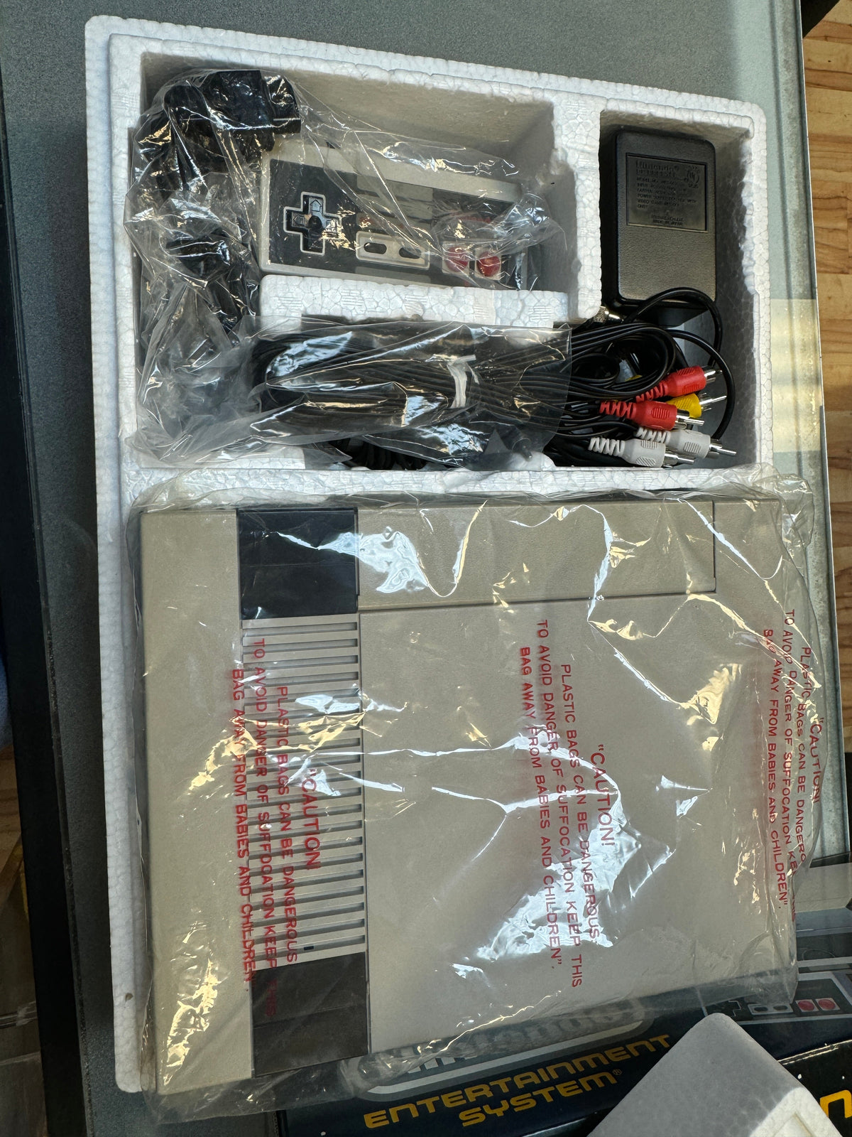 NES Control Deck Complete with Box & Inserts (Nintendo) ** Blinking Light Win Mod ** product image 11, provided for visual
