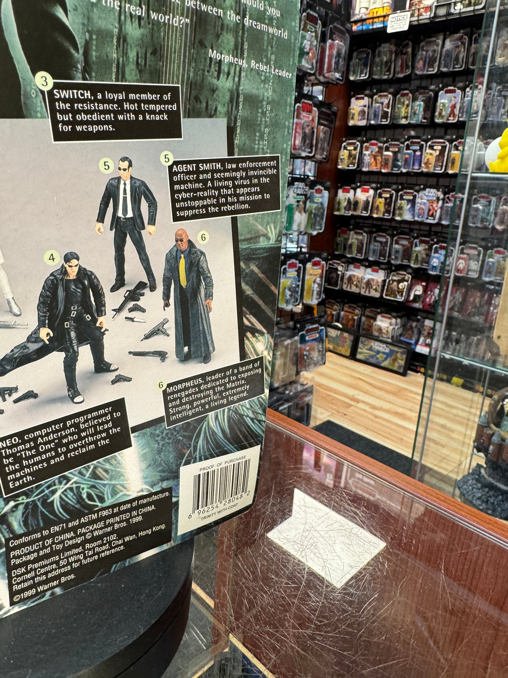 Trinity With Jacket (Vintage Matrix, N2 Toys) SEALED product image 3, provided for visual reference and product detail review