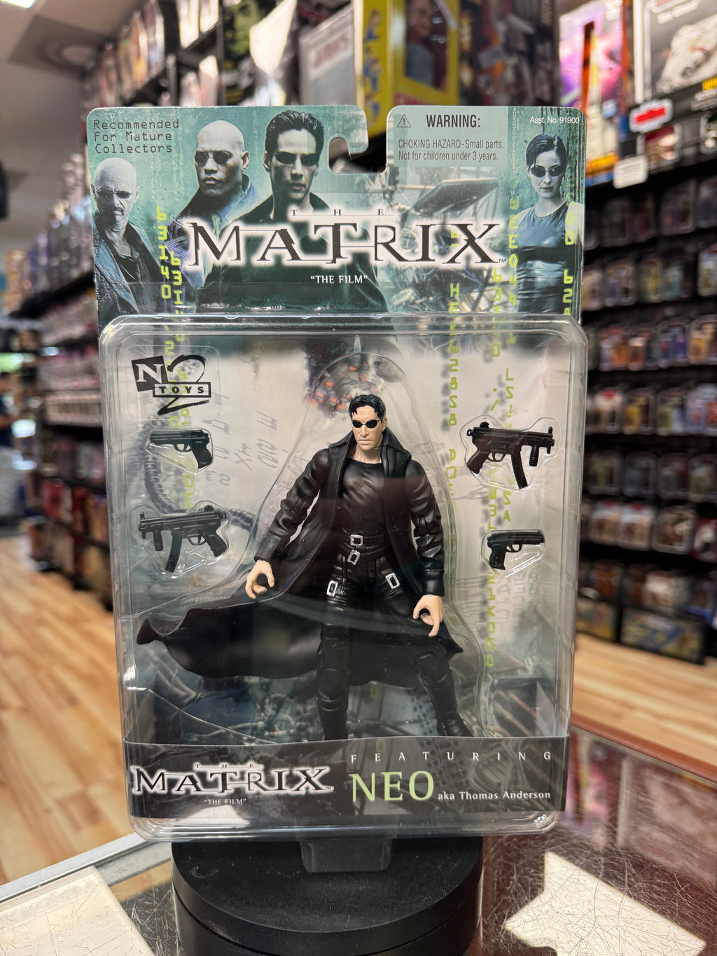 Neo With Jacket (Vintage Matrix, N2 Toys) SEALED product image 1, provided for visual reference and product detail review