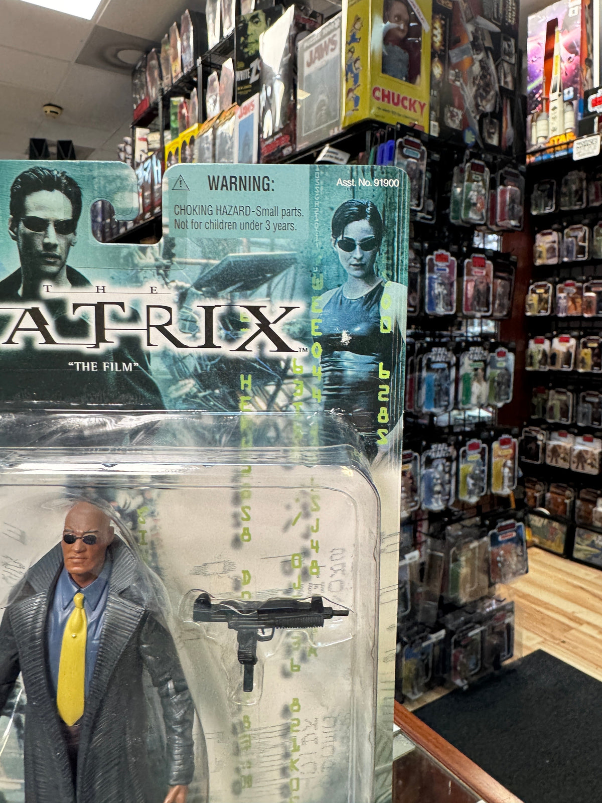 Morpheus (Vintage Matrix, N2 Toys) SEALED product image 8, provided for visual reference and product detail review