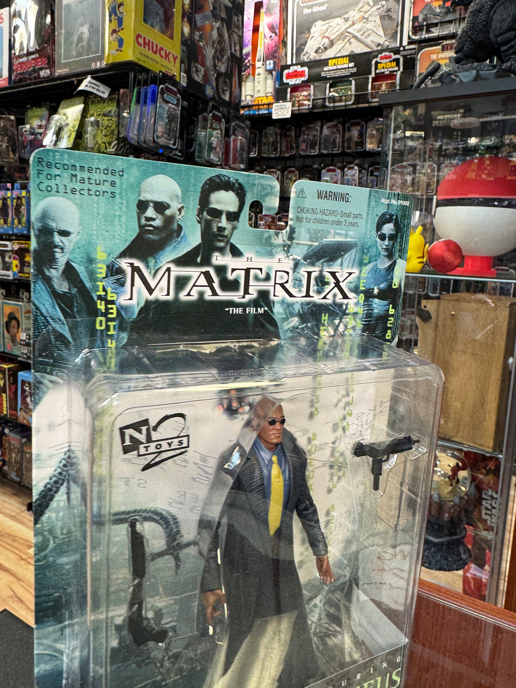 Morpheus (Vintage Matrix, N2 Toys) SEALED product image 4, provided for visual reference and product detail review