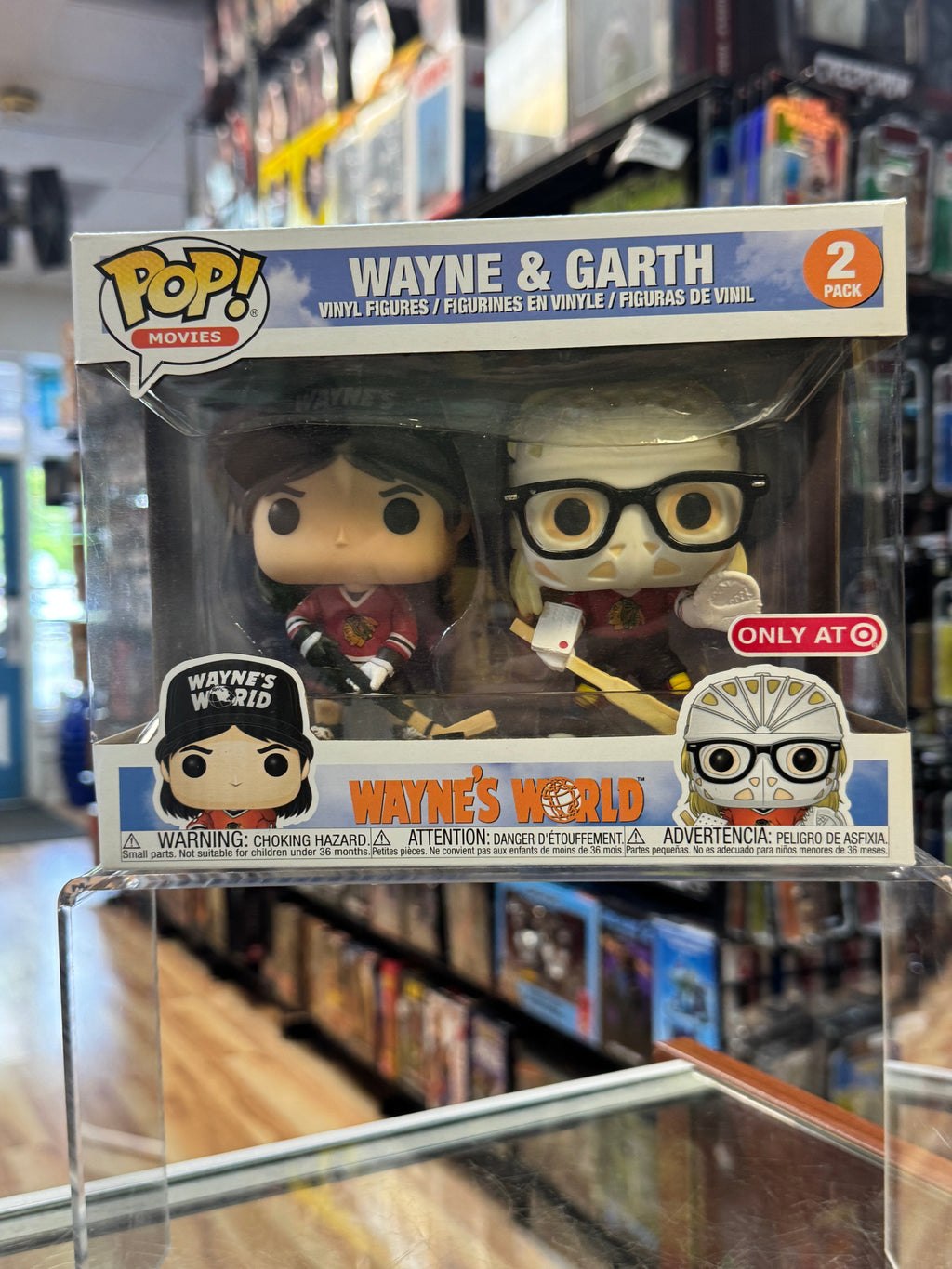 Wayne & Garth 2 pack (Funko Pop,Waynes World) product image 1, provided for visual reference and product detail review