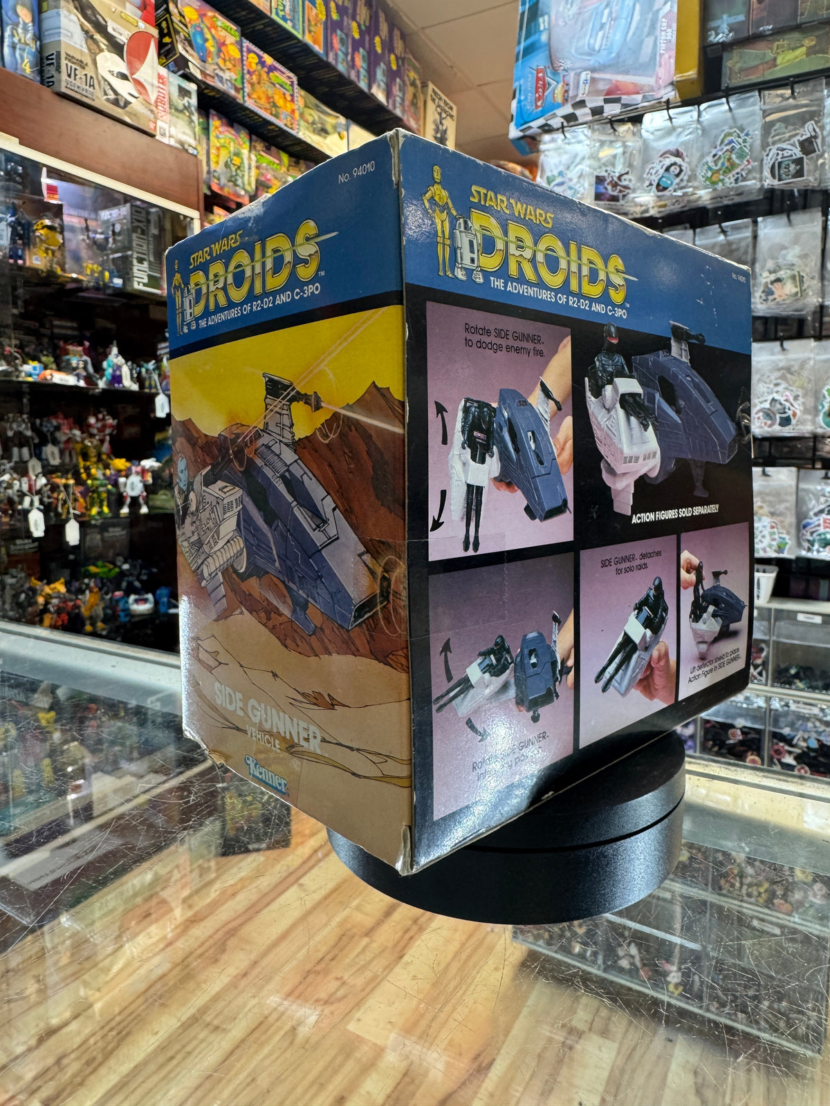 Side Gunner (Vintage Star Wars Droids, Kenner) **SEALED** product image 4, provided for visual reference and product detail