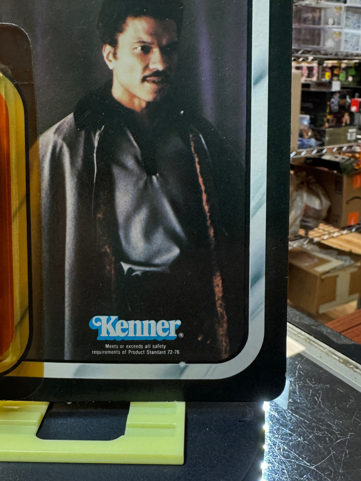 Lando Calrissian with Teeth ROTJ 9795 (Vintage Star Wars, Kenner) **SEALED** product image 5, provided for visual reference