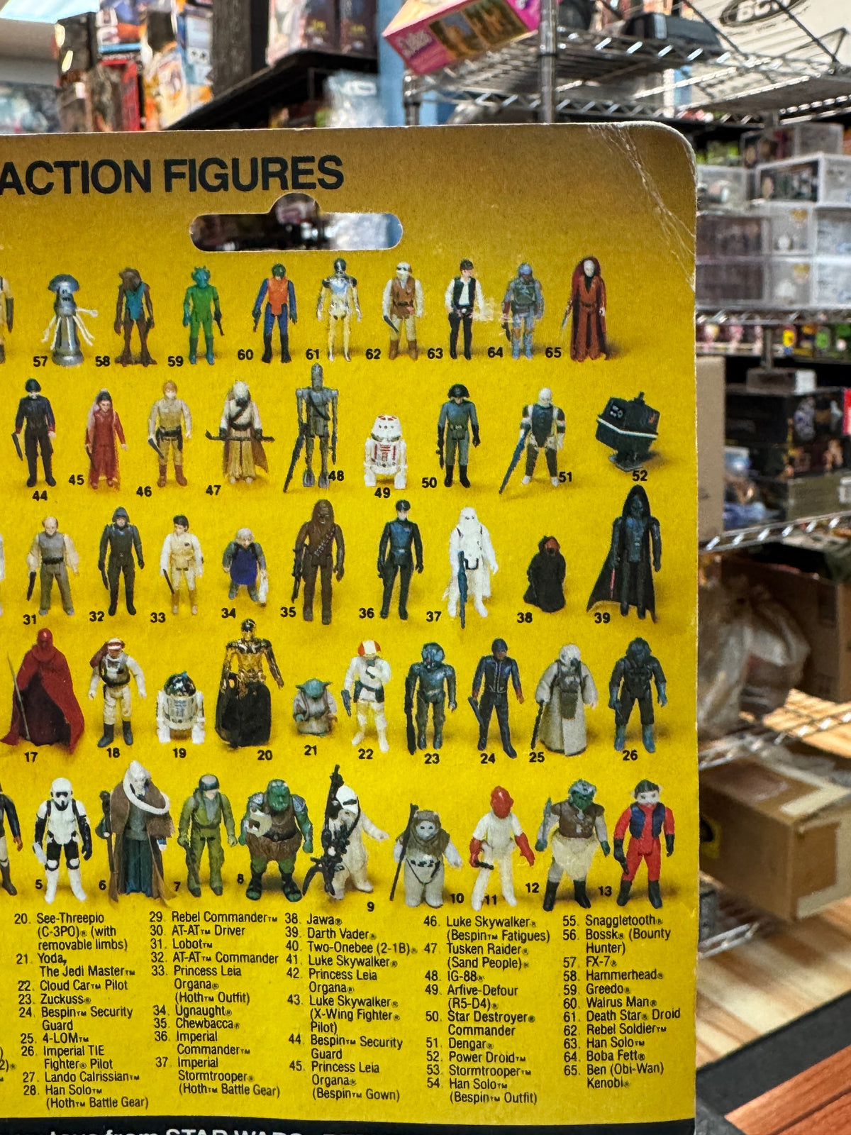 Lando Calrissian with Teeth ROTJ 9795 (Vintage Star Wars, Kenner) **SEALED** product image 6, provided for visual reference