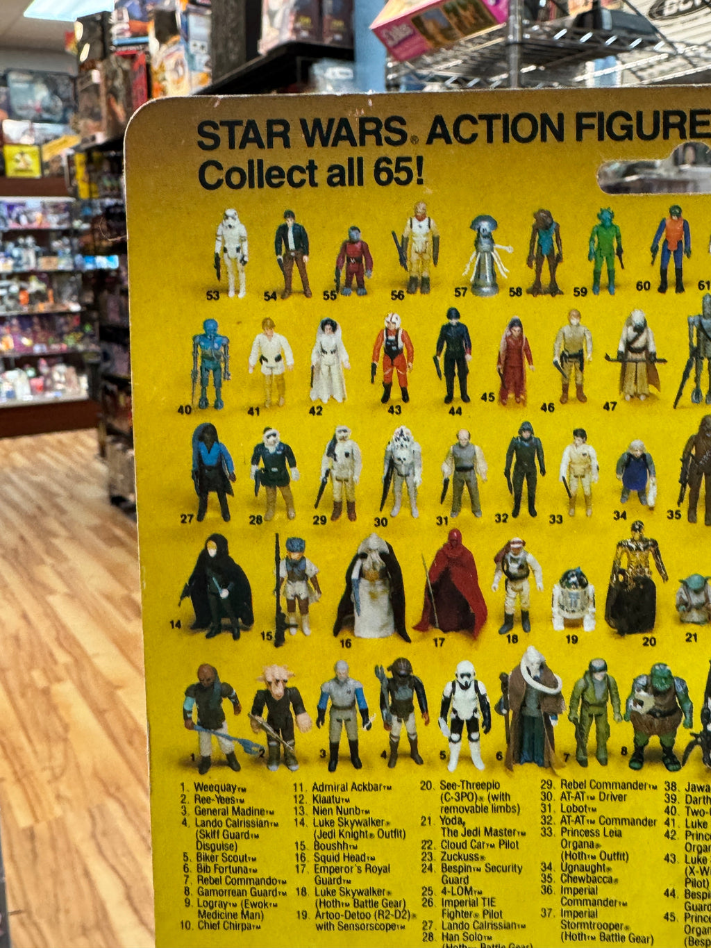 Lando Calrissian with Teeth ROTJ 9795 (Vintage Star Wars, Kenner) **SEALED** product image 9, provided for visual reference