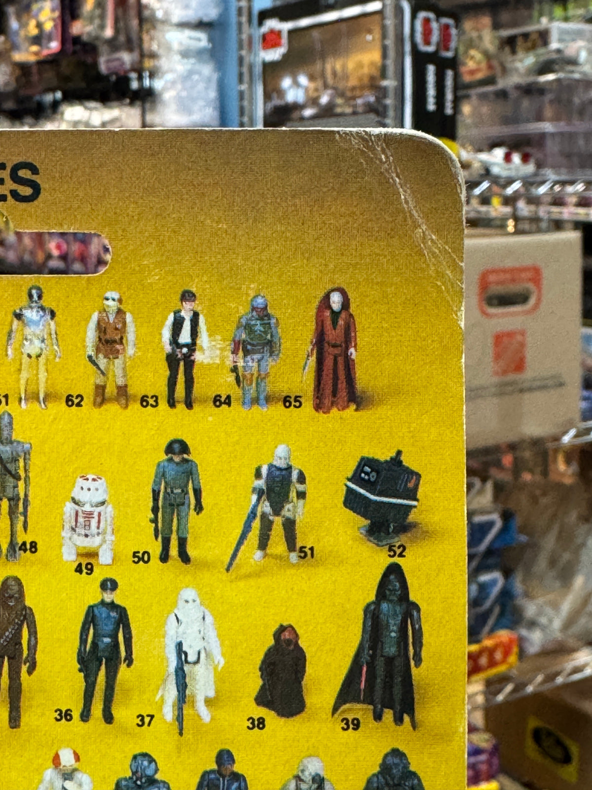 Lando Calrissian with Teeth ROTJ 9795 (Vintage Star Wars, Kenner) **SEALED** product image 10, provided for visual reference