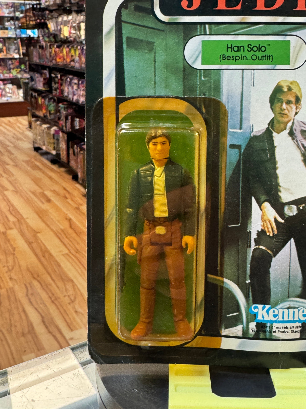 Bespin Han Solo ROTJ 9796 (Vintage Star Wars, Kenner) **SEALED** product image 5, provided for visual reference and product