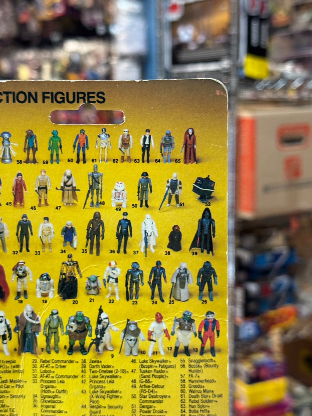 Bespin Han Solo ROTJ 9796 (Vintage Star Wars, Kenner) **SEALED** product image 8, provided for visual reference and product