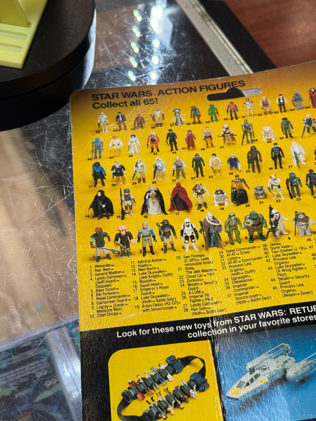 Bespin Han Solo ROTJ 9796 (Vintage Star Wars, Kenner) **SEALED** product image 17, provided for visual reference and product