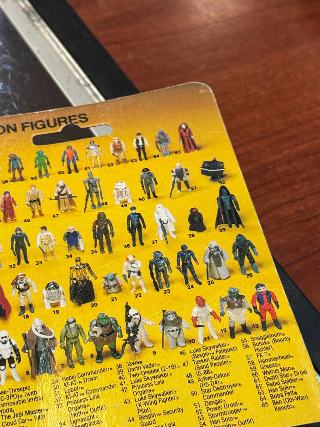 Bespin Han Solo ROTJ 9796 (Vintage Star Wars, Kenner) **SEALED** product image 18, provided for visual reference and product