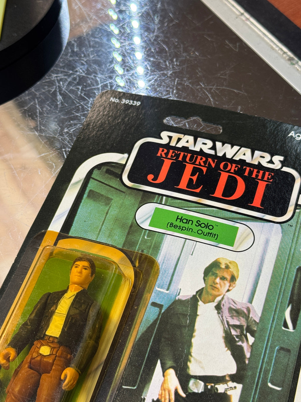 Bespin Han Solo ROTJ 9796 (Vintage Star Wars, Kenner) **SEALED** product image 20, provided for visual reference and product