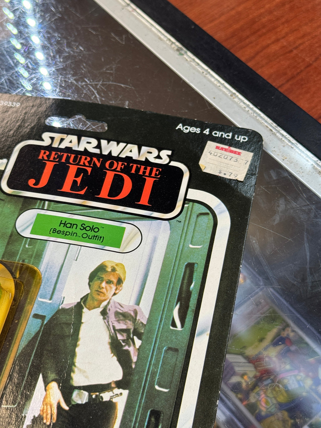 Bespin Han Solo ROTJ 9796 (Vintage Star Wars, Kenner) **SEALED** product image 21, provided for visual reference and product