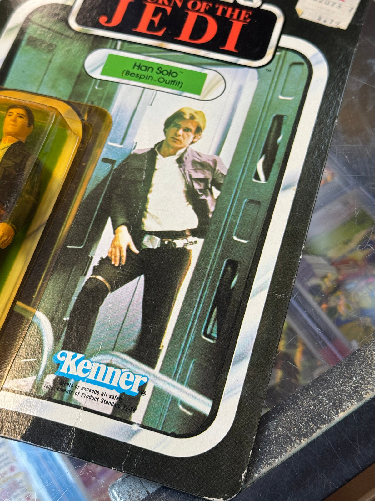 Bespin Han Solo ROTJ 9796 (Vintage Star Wars, Kenner) **SEALED** product image 22, provided for visual reference and product