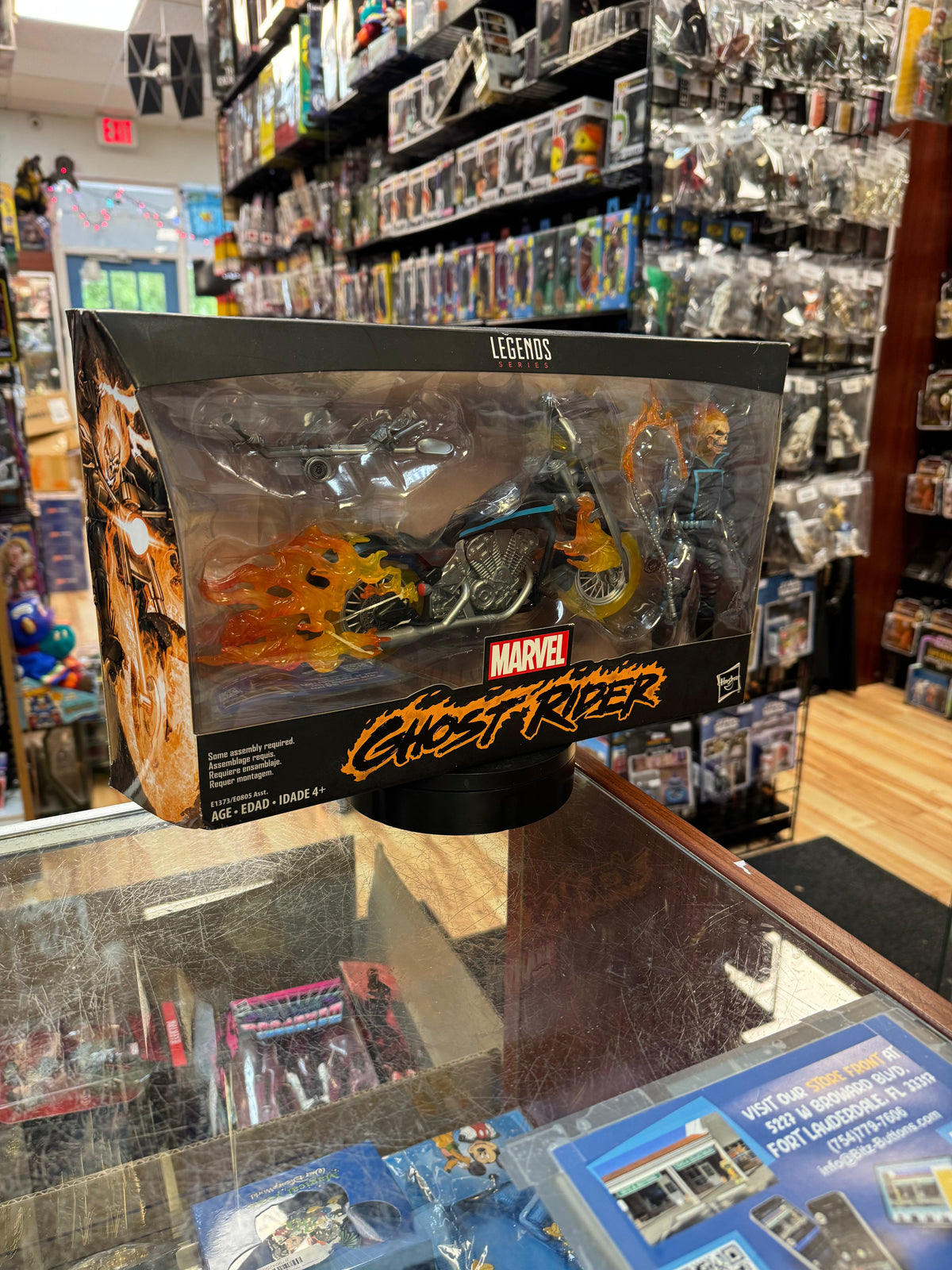 Ghost Rider Ultimate Riders (Marvel Legends, Hasbro) *SEALED* product image 4, provided for visual reference and product