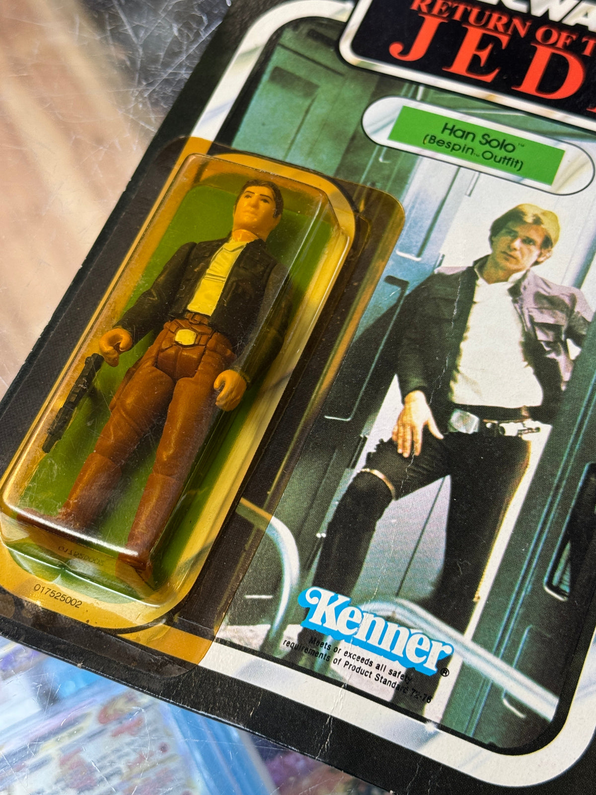 Bespin Han Solo ROTJ 9796 (Vintage Star Wars, Kenner) **SEALED** product image 23, provided for visual reference and product