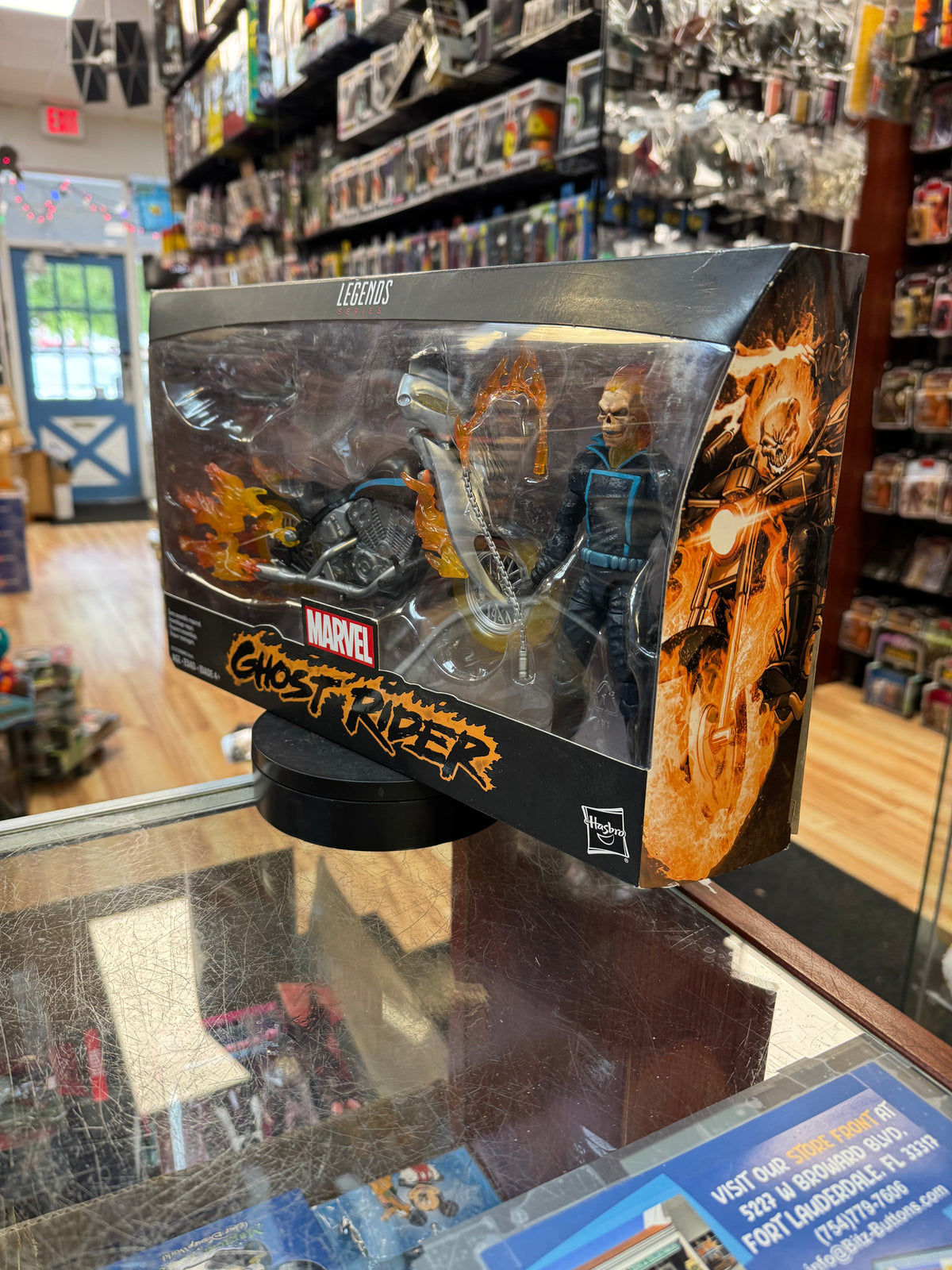 Ghost Rider Ultimate Riders (Marvel Legends, Hasbro) *SEALED* product image 5, provided for visual reference and product