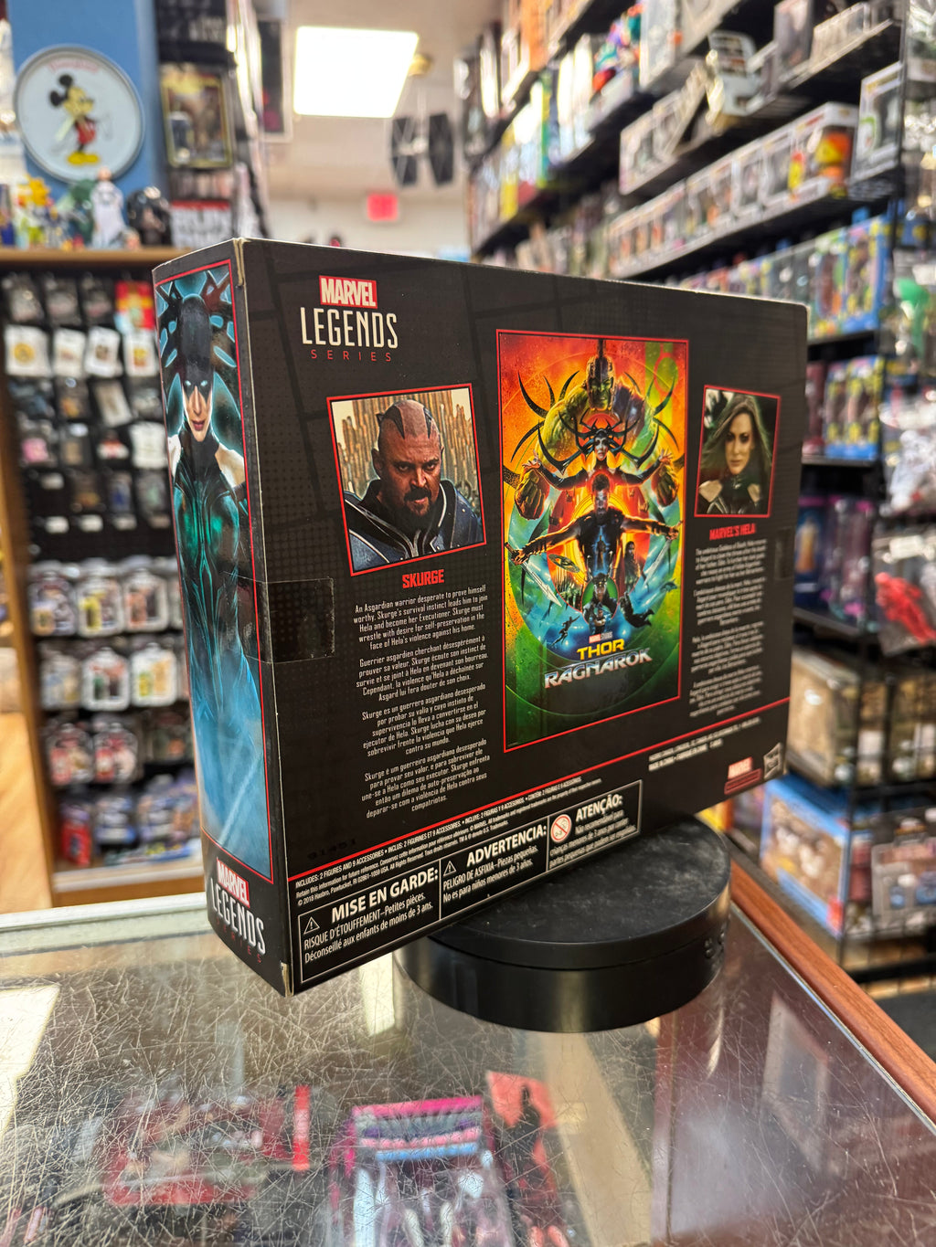 Skurge & Hela 2 Pack Thor Ragnarok (Marvel Legends, Hasbro) *SEALED* product image 3, provided for visual reference and