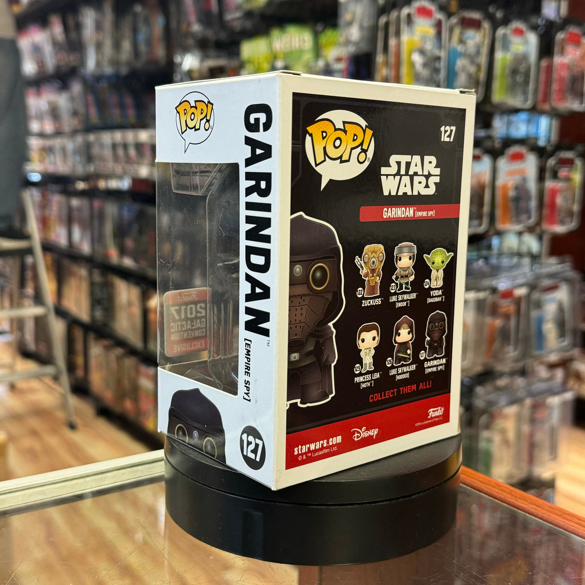 Garindan #127 Galactic Convention (Funko Pop! Star Wars) product image 4, provided for visual reference and product detail