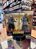 Loki & Corvious Glaive 2 Pack Infinity War (Marvel Legends, Hasbro) *SEALED* product image 1, provided for visual reference