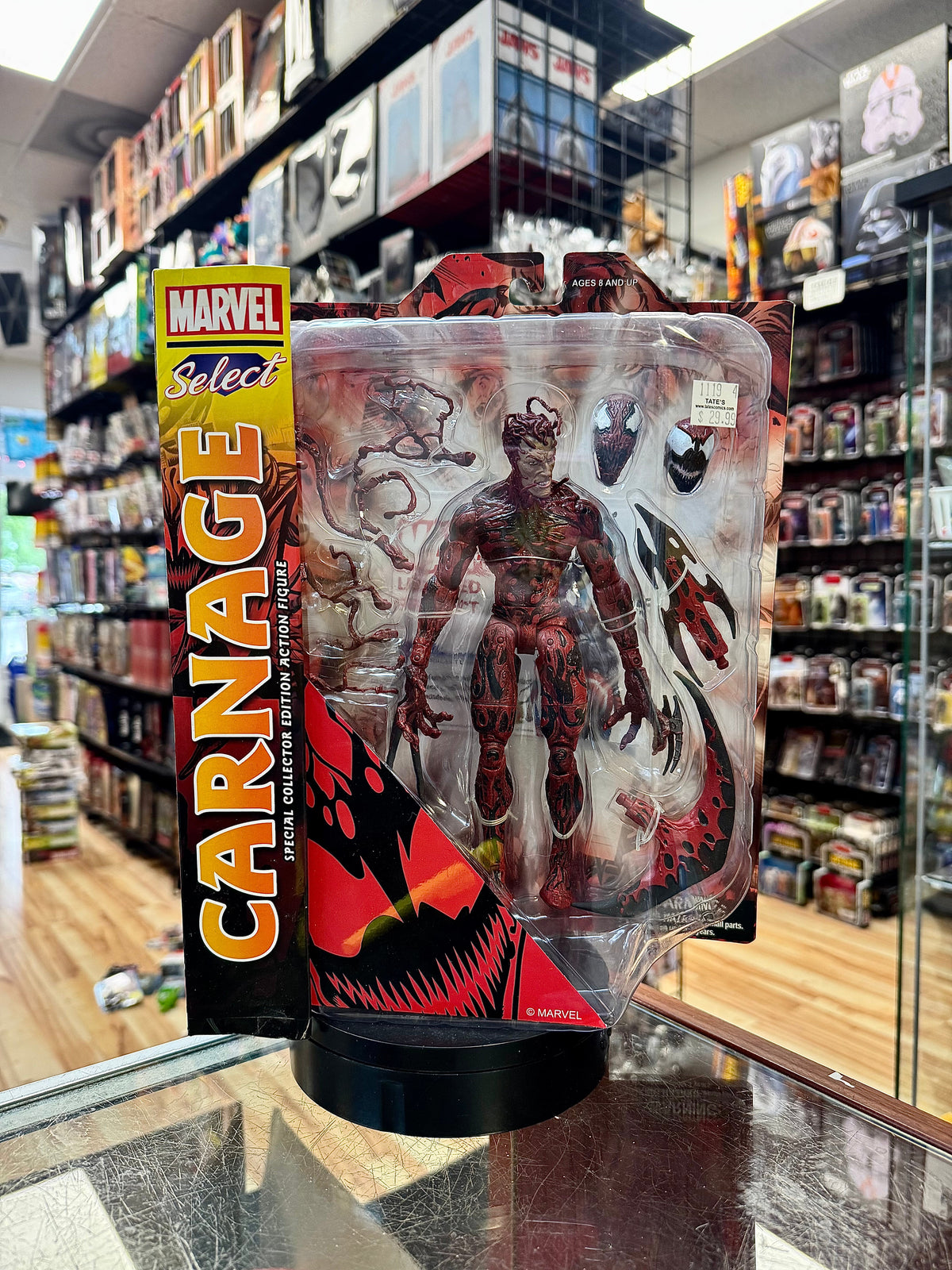 Ultimate Carnage (Marvel Select, DST) *SEALED* product image 1, provided for visual reference and product detail review