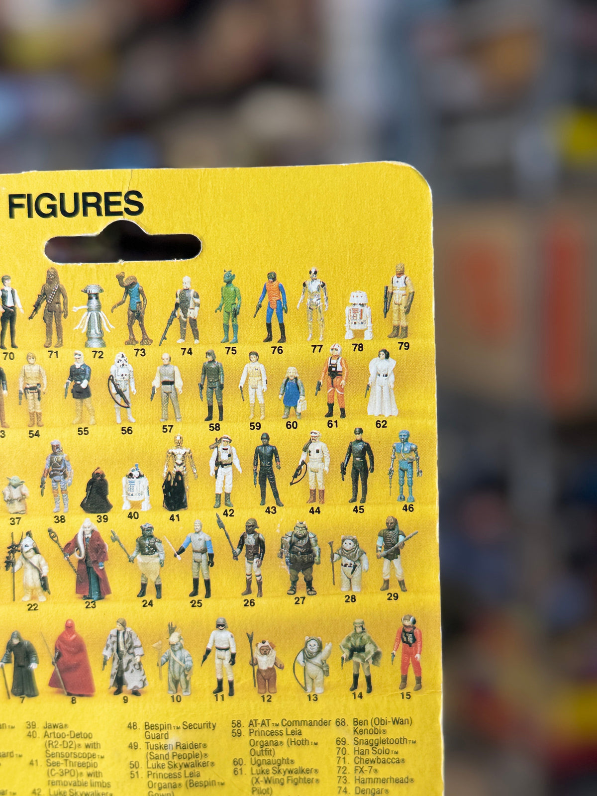 B Wing Pilot ROTJ 9799 (Vintage Star Wars, Kenner) **SEALED** product image 8, provided for visual reference and product
