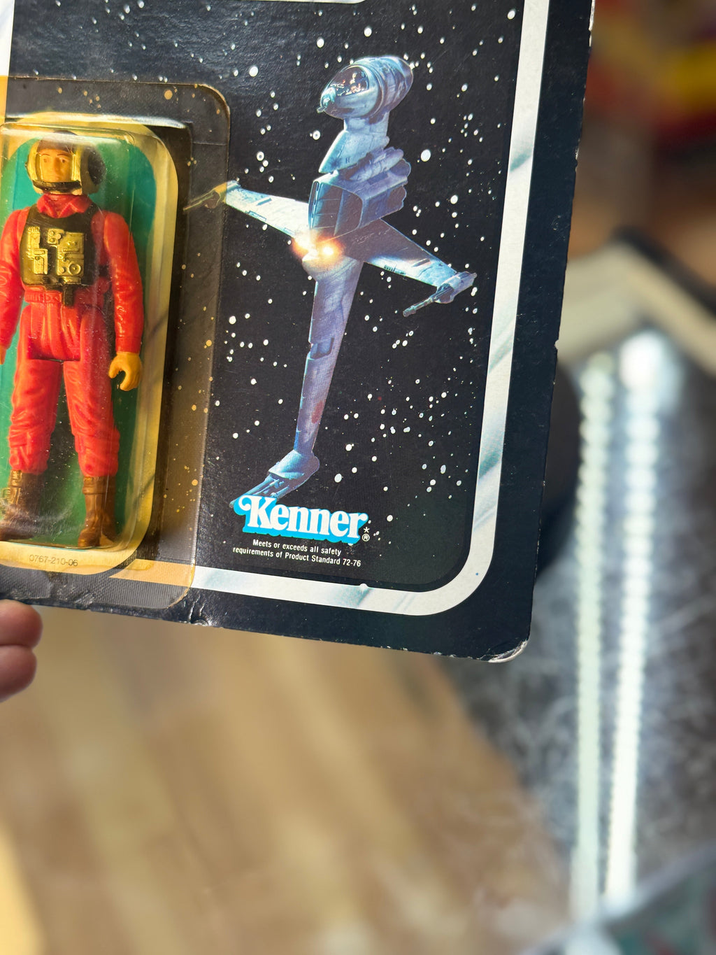 B Wing Pilot ROTJ 9799 (Vintage Star Wars, Kenner) **SEALED** product image 15, provided for visual reference and product