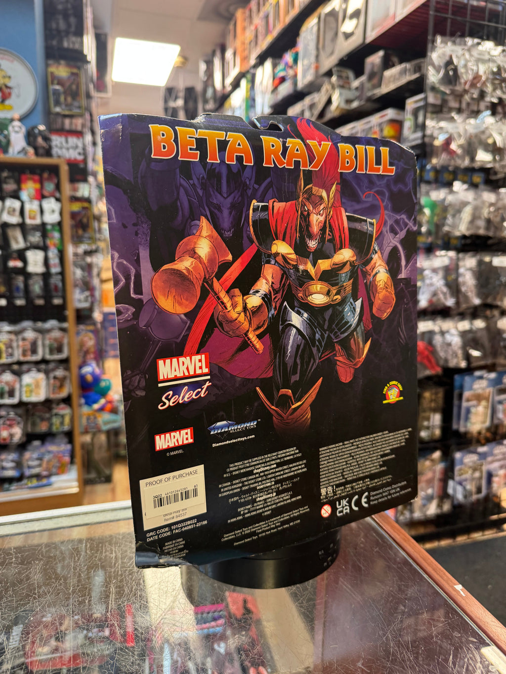 Beta Ray Bill (Marvel Select, DST) *SEALED* product image 3, provided for visual reference and product detail review