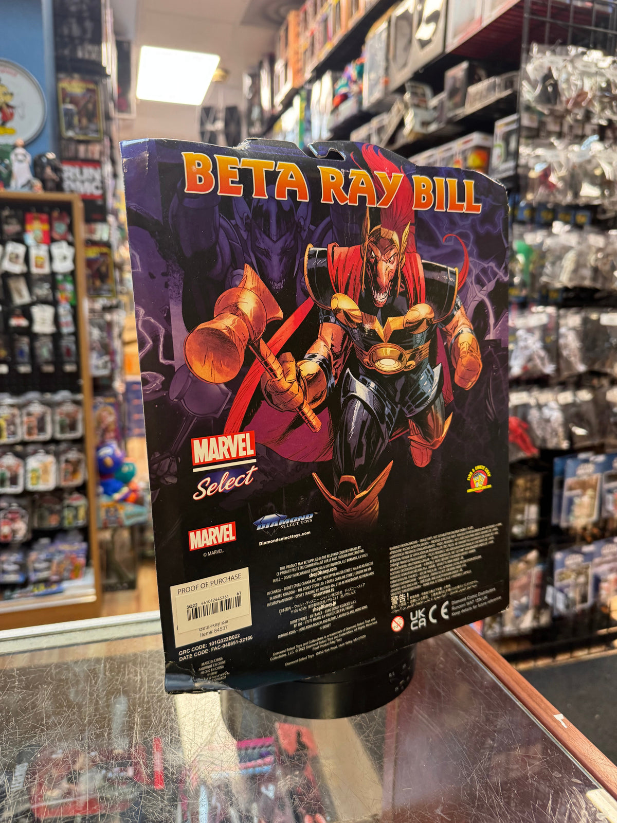 Beta Ray Bill (Marvel Select, DST) *SEALED* product image 3, provided for visual reference and product detail review