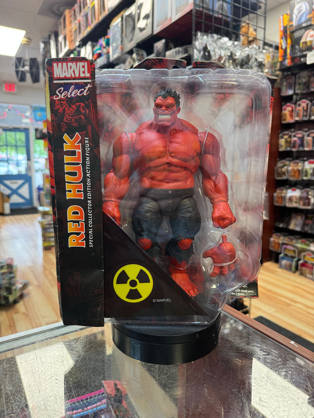 Red Hulk (Marvel Select, DST) *SEALED* product image 1, provided for visual reference and product detail review
