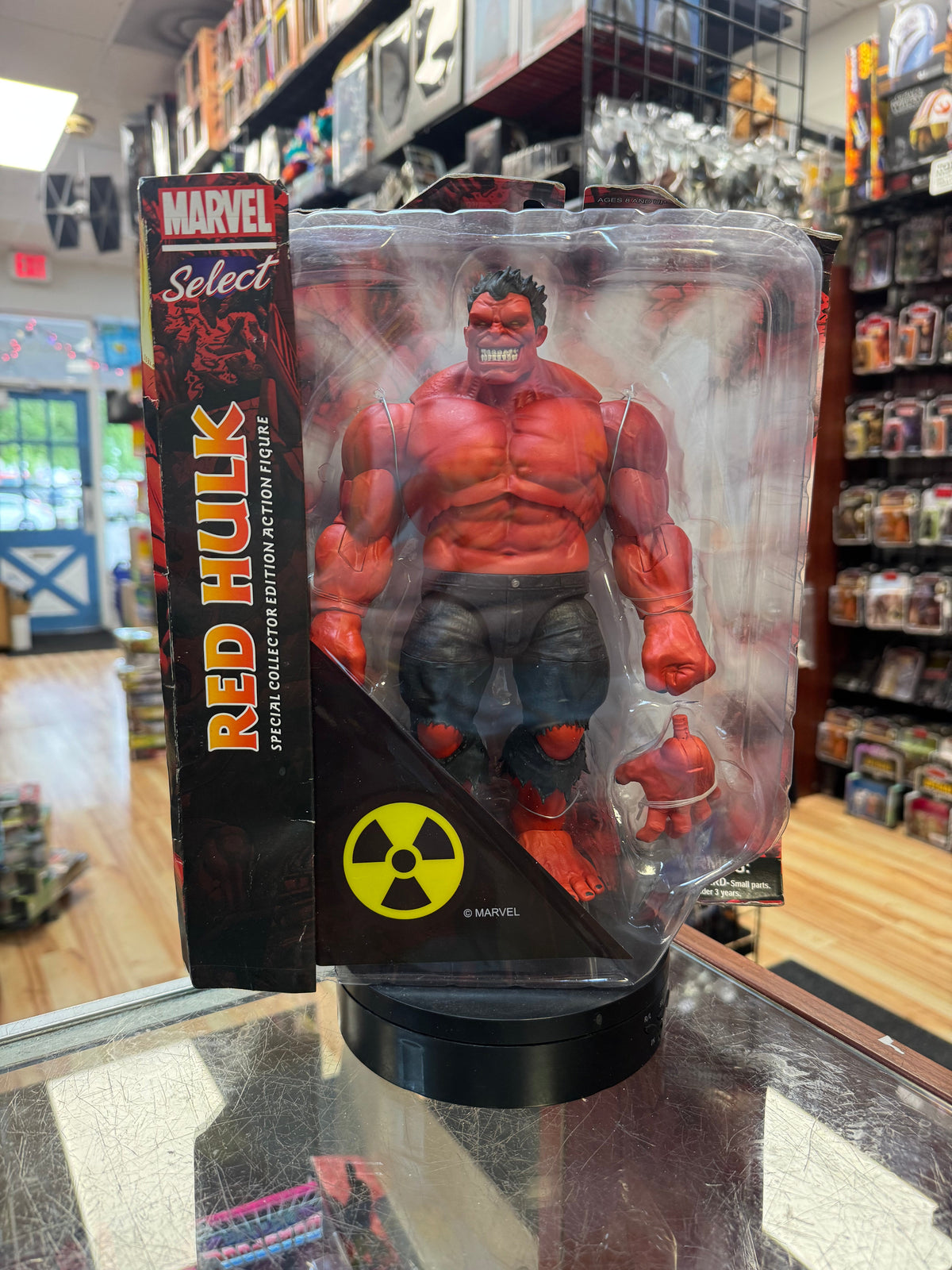 Red Hulk (Marvel Select, DST) *SEALED* product image 1, provided for visual reference and product detail review