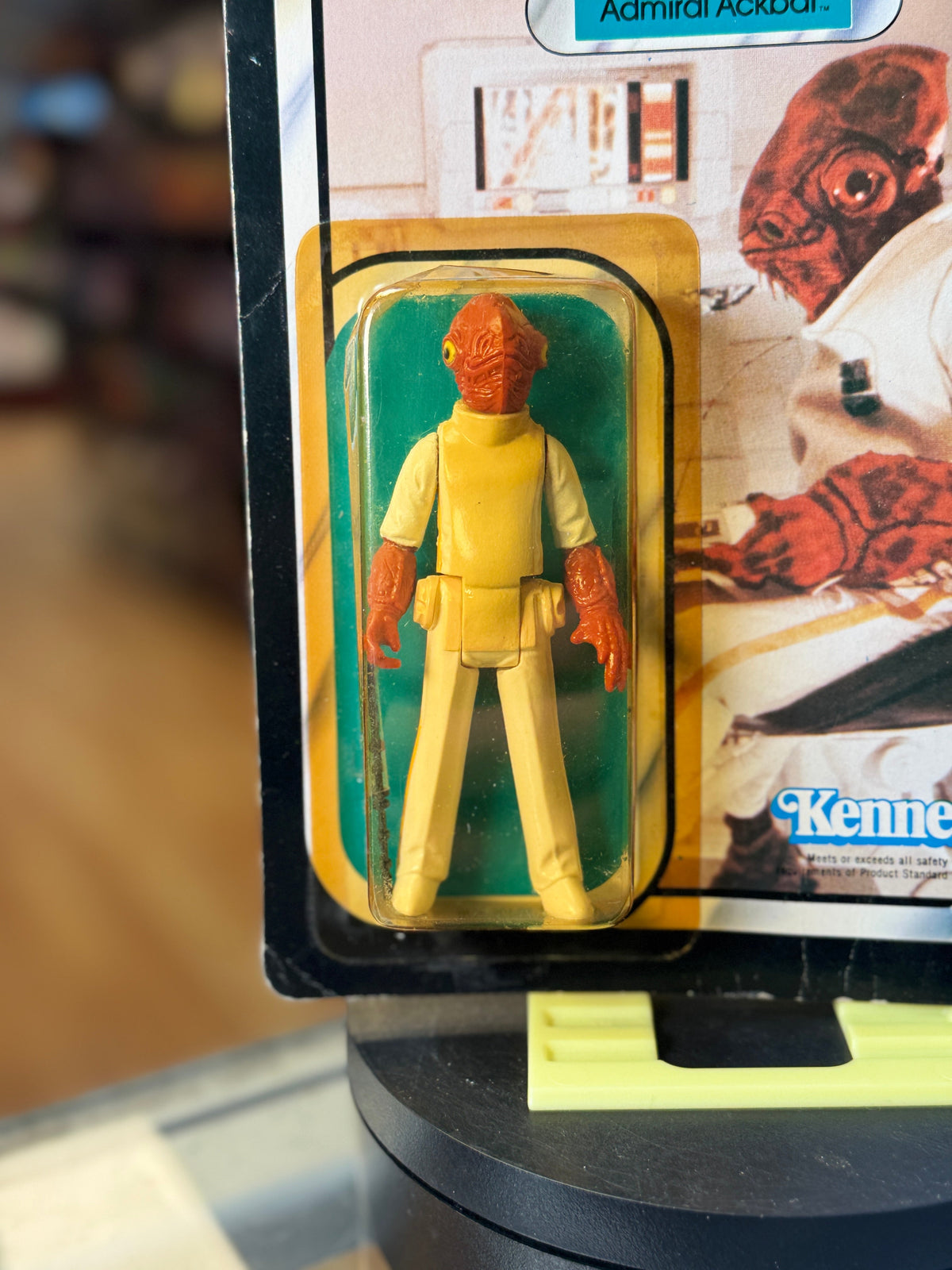 Admiral Ackbar ROTJ 9800 (Vintage Star Wars, Kenner) **SEALED** product image 5, provided for visual reference and product