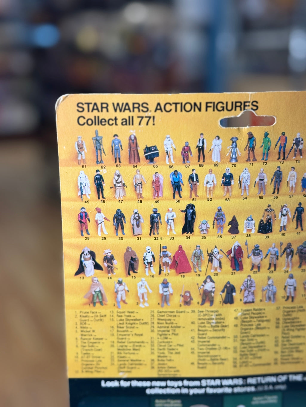 Admiral Ackbar ROTJ 9800 (Vintage Star Wars, Kenner) **SEALED** product image 6, provided for visual reference and product