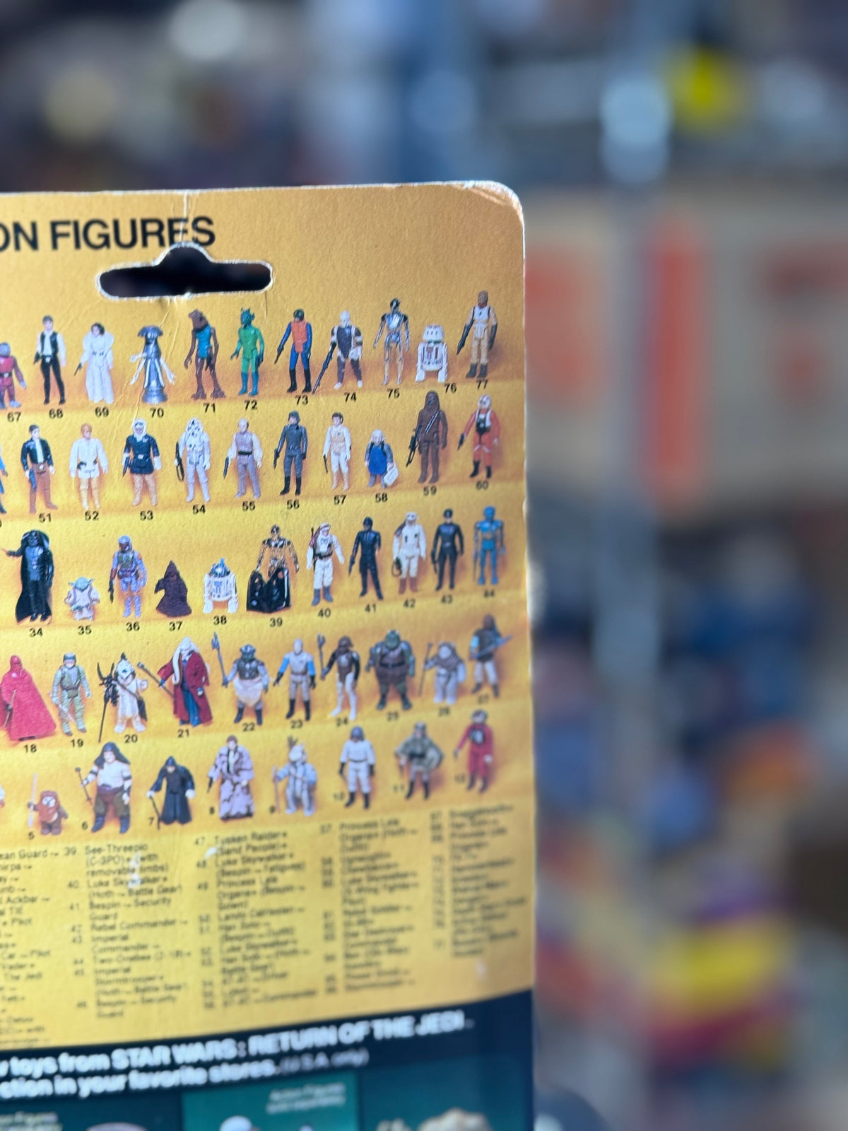 Admiral Ackbar ROTJ 9800 (Vintage Star Wars, Kenner) **SEALED** product image 7, provided for visual reference and product