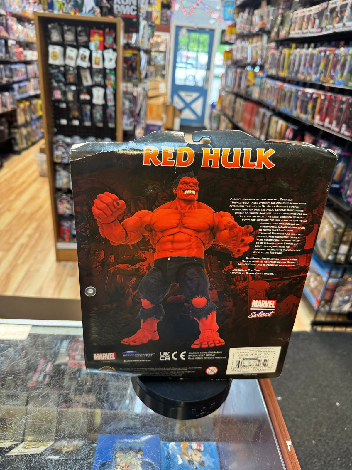 Red Hulk (Marvel Select, DST) *SEALED* product image 5, provided for visual reference and product detail review
