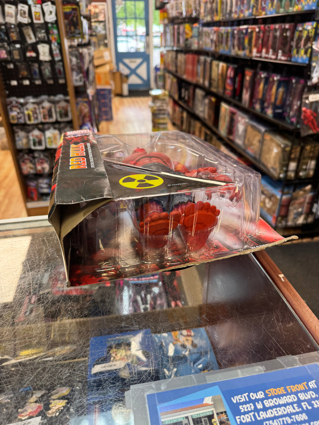 Red Hulk (Marvel Select, DST) *SEALED* product image 8, provided for visual reference and product detail review