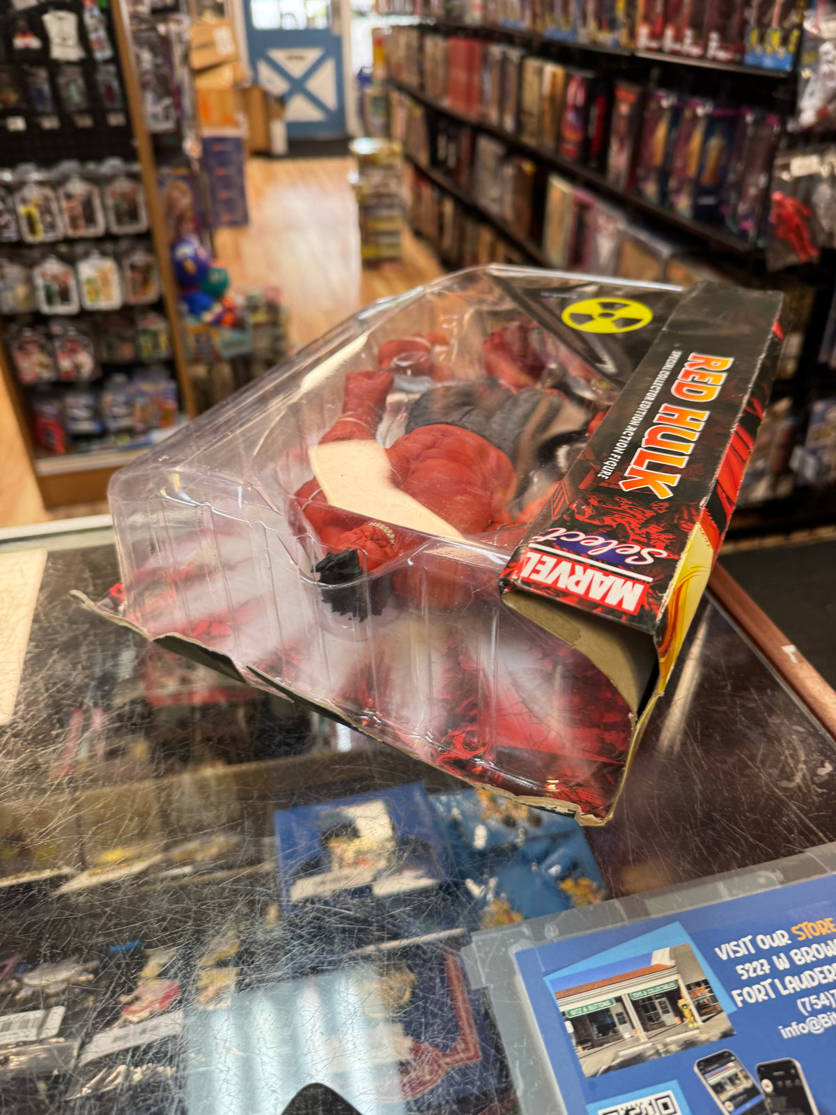 Red Hulk (Marvel Select, DST) *SEALED* product image 9, provided for visual reference and product detail review