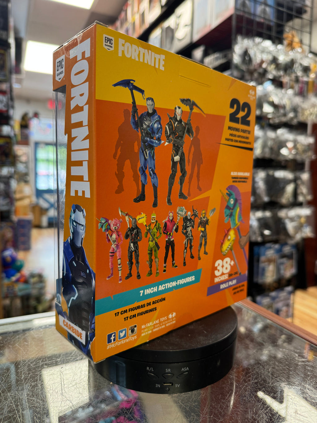 Carbide (Fortnite, McFarlane) *SEALED* product image 3, provided for visual reference and product detail review
